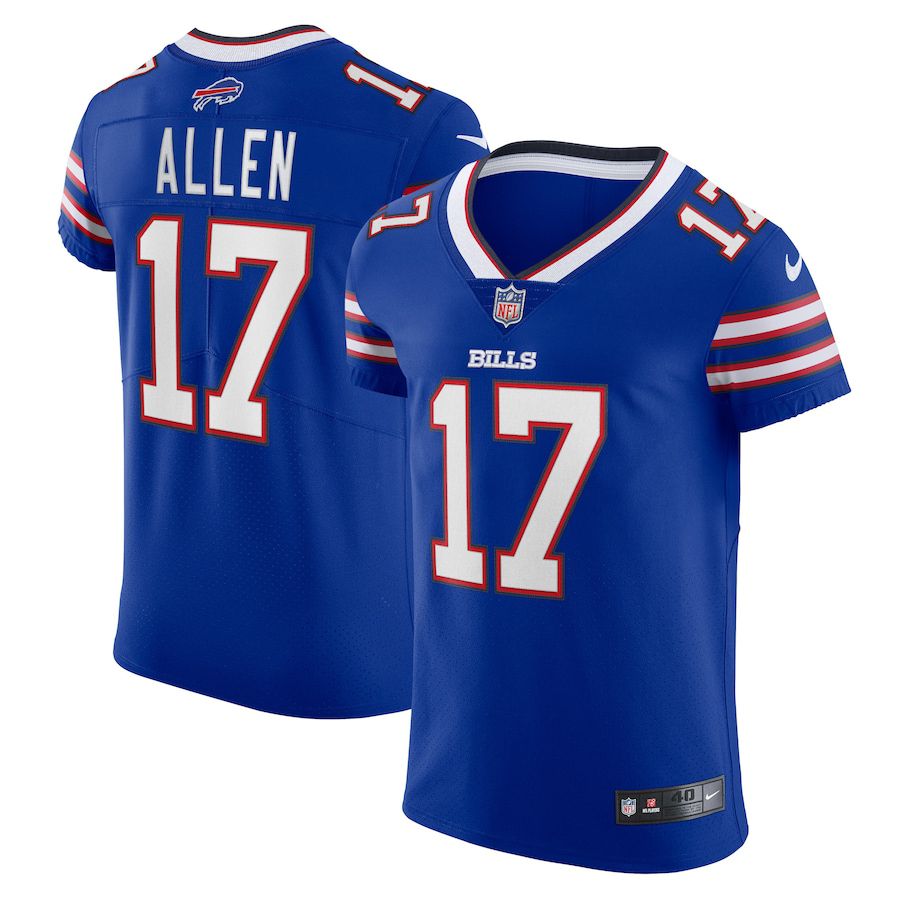 Men Buffalo Bills #17 Josh Allen Nike Royal Vapor Elite Player NFL Jersey